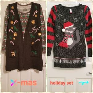 Christmas 3 Piece SWEATER Clothing Set